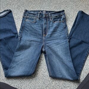 Hollister Dark Blue Denim Jeans